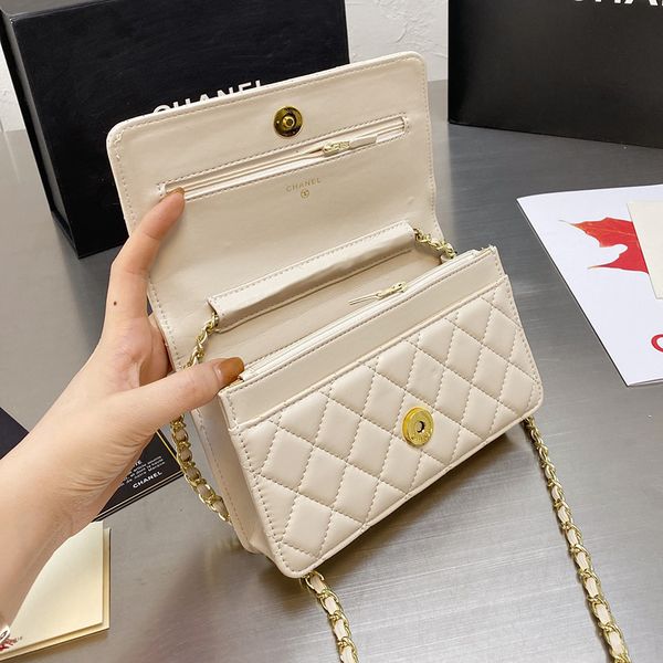

designer bags handbag totes shoulder cross body women classic square cover sheepskin chains bag 19*13cm ,5 colours luxury_bagshop888 07