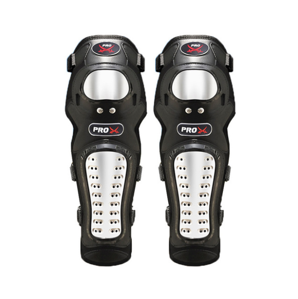 

racing protective gear knee pads and elbow stainless steel anti-fall &, Black;gray