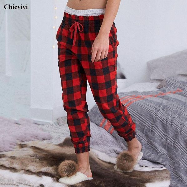 

sweatpants women plaid sports pants casual loose jogger oversized streetwear mid waisted trousers women's & capris, Black;white