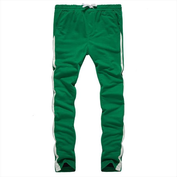 

autumn and winter style stitching women pants casual sports, Black