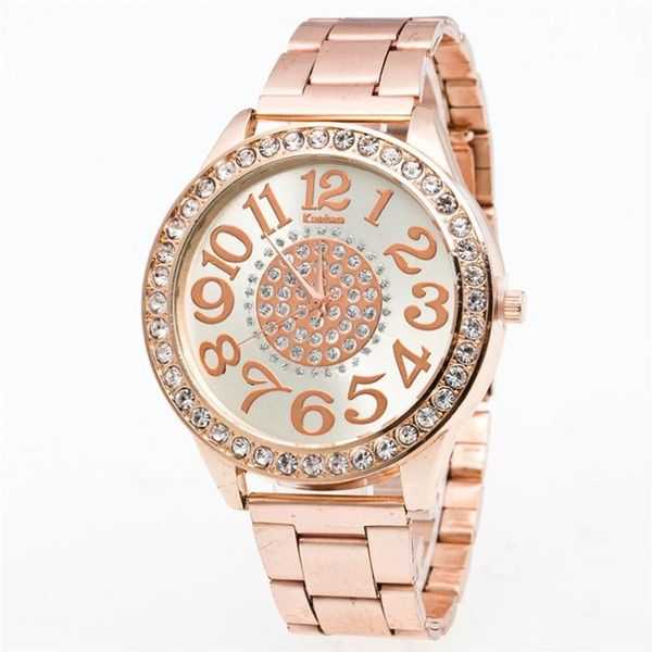 

wristwatches fashion gold silver luxury watches women boys stainless steel pointer quartz wrist watch 20, Slivery;brown