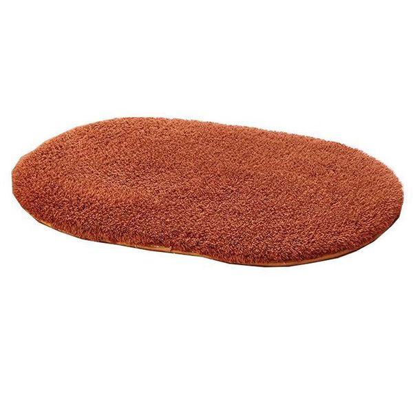 

carpets soft water absorption bath mats non-slip bathroom memory foam rug ellipse toilet floor doorway thick