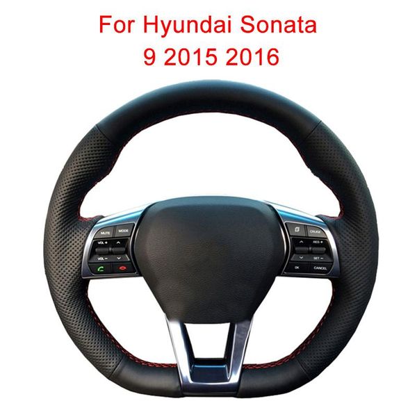 

steering wheel covers customize car cover for sonata 9 2021 leather braid