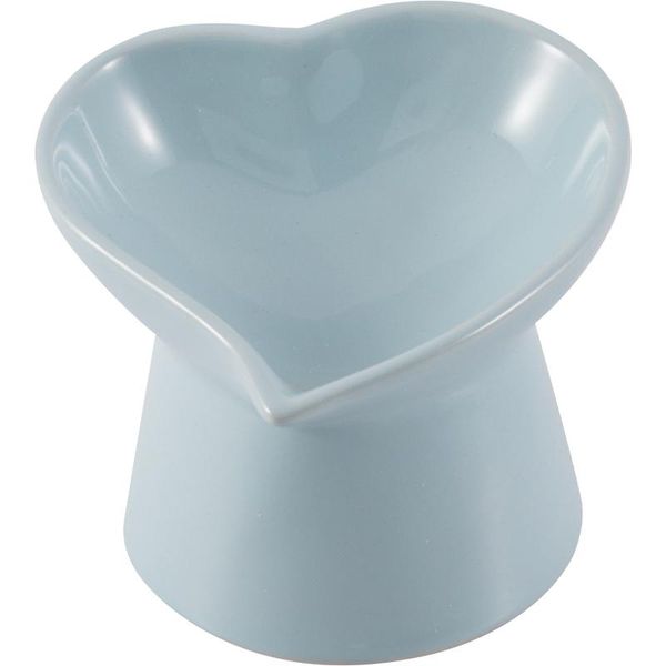 

cat bowls & feeders ceramic heart-shaped bullfighting bowl cute pet feeder water for kitty puppy supplies