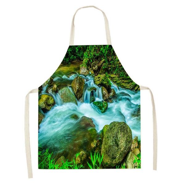 

aprons tree animal print woman kitchen apron for hairdresser women men kids