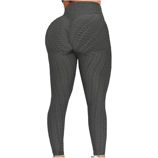 

high waist push up pants women's pringing hip lifting exercise fitness running sport training legging 2021 leggings, Black