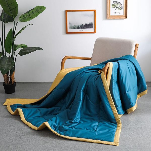 

comforters & sets cartoon summer washed cotton quilt suitable for children boy girl kids throw blanket comforter home textiles