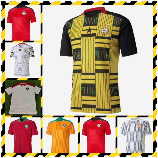 

10 salah .salah ivory coast soccer jerseys 20 21 home away jersey football shirts, Black