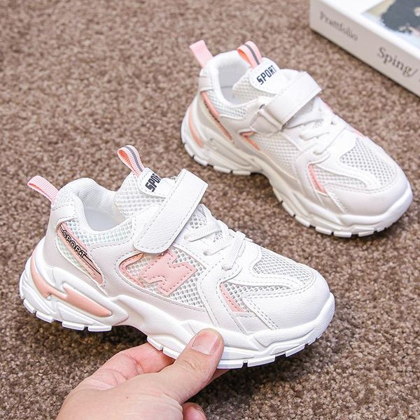 

athletic & outdoor fashion boys wear-resistant sneakers girls lightweight shoes baby with comfortable children damping casual, Black