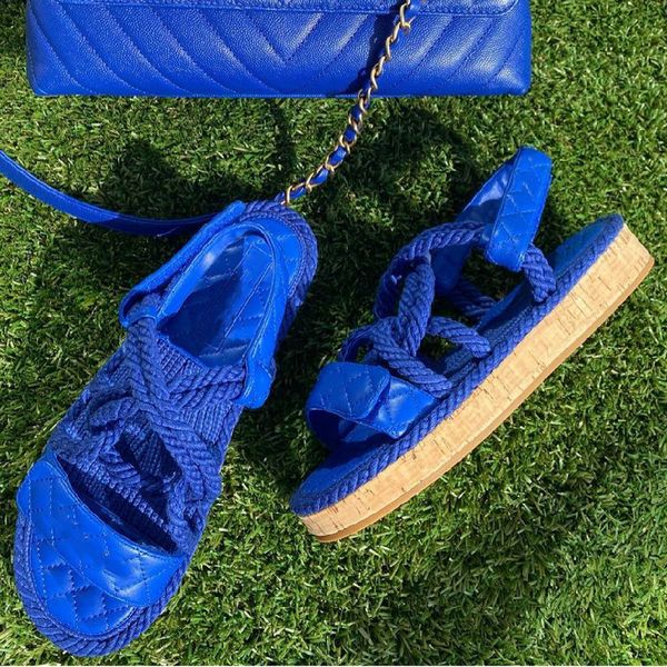 

hemp rope women summer woman lace up gladiator non-slip sandals fashion chaussures femme flats new shoes 80% off outlet online sale, Black