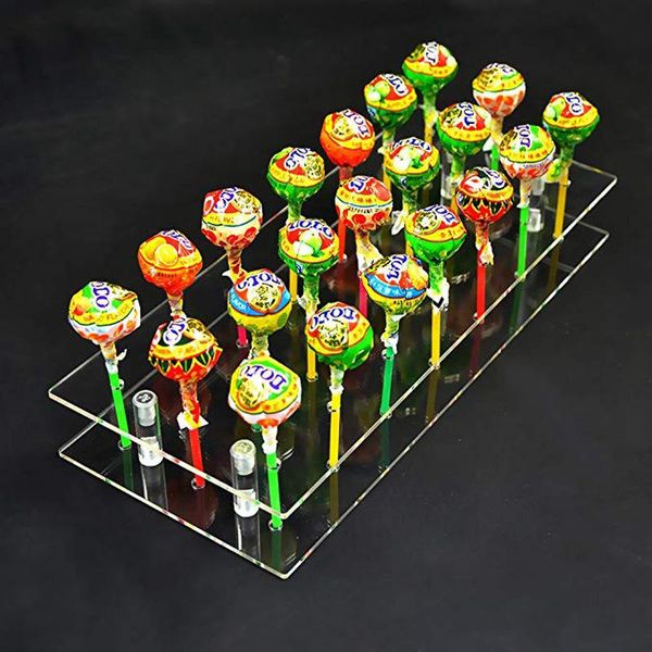 

other bakeware 21 holes acrylic transparent lollipop stand kitchen base shelf decoration display holder party wedding dessert bar cake tools