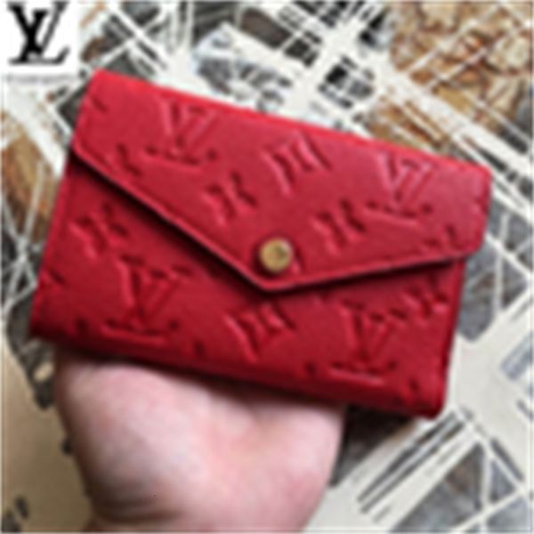 

key brand designer luxury u769 ladies evening curieuse short wallet red m60568 clutches long wallet chain wallets compact purse
