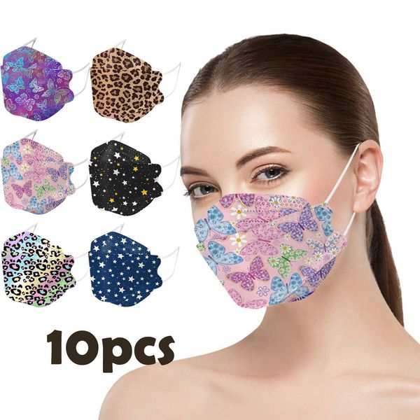 

protection face masks printed anime mask great for office outdoors funny earloop face masks 10pc halloween cosplay