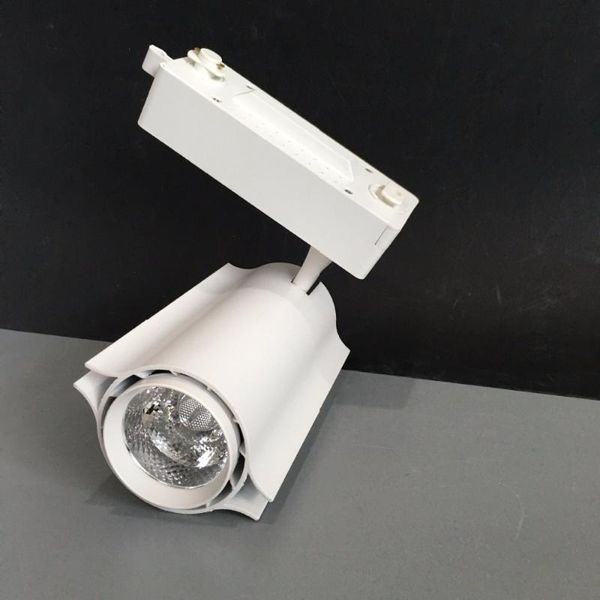 

20w 30w cob led track light ac110v-240v rail spot clothing store lights industrial lighting wall lamps