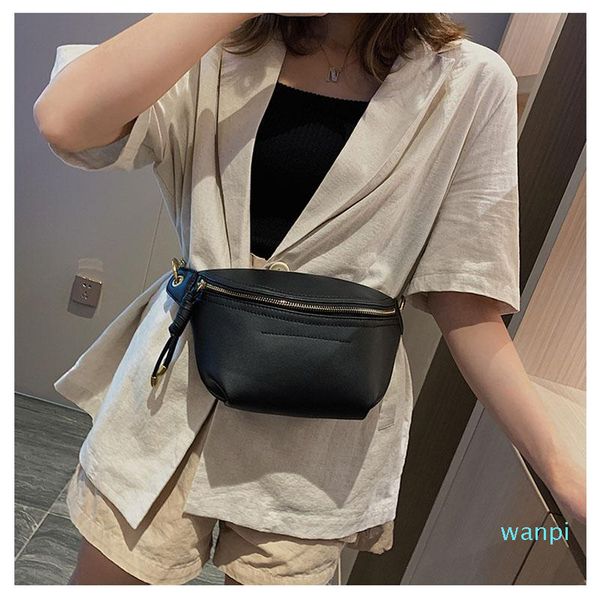 

designer-waist bags 2021 women's bag pack fashion pocket belt large capacity leather chest packs phone traveling shoulder
