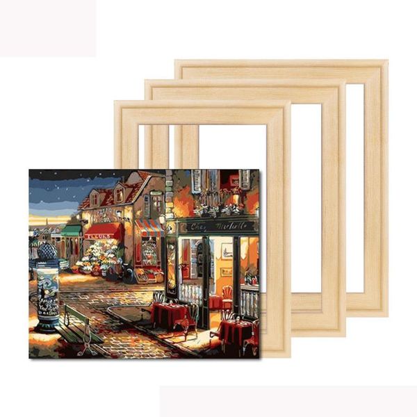 

frames 5wood frame for canvas oil painting professional stretcher strips bars nature wood diy picture inner wall art