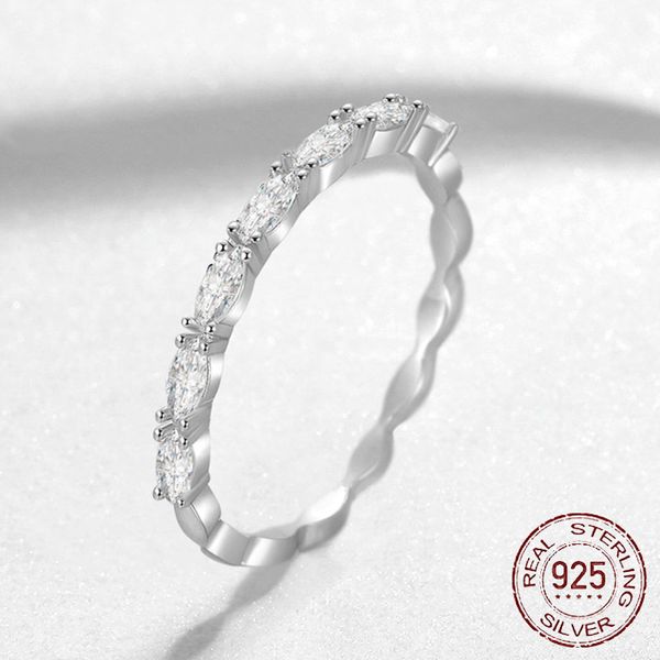 

sterling silver 925 rings for women small carat zirconia diamond wedding engagement band bridal jewelry j-393, Slivery;golden