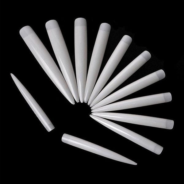 

false nails gel x extension system full cover sculpted clear nail tips coffin stiletto 120pcs/bag d6d4, Red;gold