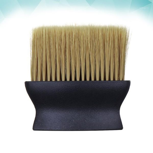 

1pc salon brush yellow hair with black handle cutting hairdressing broken for dorm1, Silver
