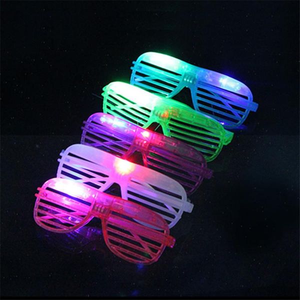 

sunglasses colorful el luminous window shades glasses led light up visor eyeglasses for bar christmas birthday party year decorations, White;black