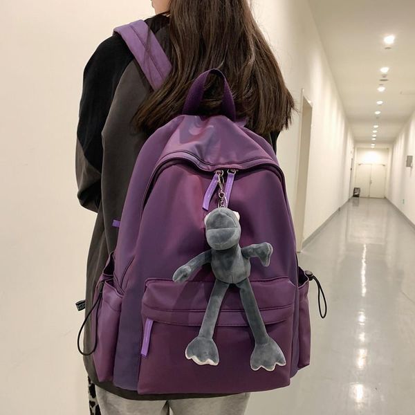 

backpack korean college students schoolbag trend campus backpacks male fashion simple large capacity rucksack lapbag