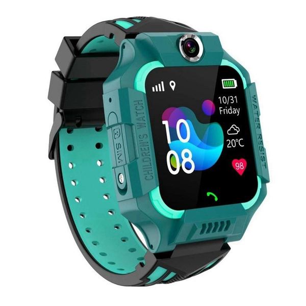 

link, chain row20 waterproof watch for children's telephone, Black