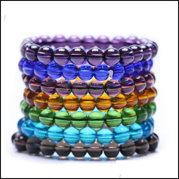 

beaded, strands bracelets jewelry fashion crystal bracelet round shape natural healing crystals ornaments gift woman man beaded 0 45yc k2b d, Black