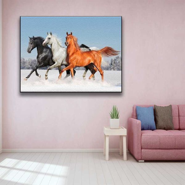 

paintings diy painting by numbers horse picture canvas for drawing decoration modern on wall loft art supplies unique gifts