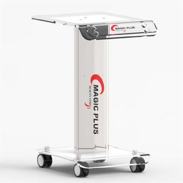 Carrello del supporto del carrello in acrilico di alta qualità per la stazione termale del salone della macchina di bellezza di rimozione del tatuaggio del laser di Picosecond