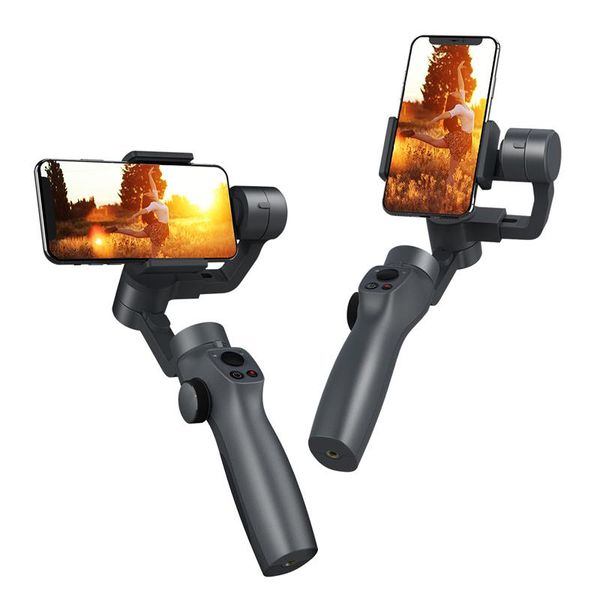 

handheld gimbal stabilizer portable smooth with phonego fpv mode ai tracking for smartphone & action camera stabilizers