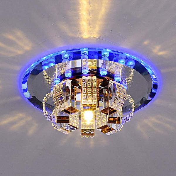 

ceiling lights 5w led modern crystal balcony light aisle lamps living room lighting
