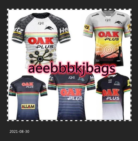 

2021 fashion penrith panthers indigenous rugby jerseys home jersey national league australia n r  shirts size s-3xl10, Black;gray