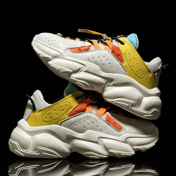 

2021 autumn and winter new women's shoes soft bottom breathable daddy fashion casual sports men's outdoor couple trave