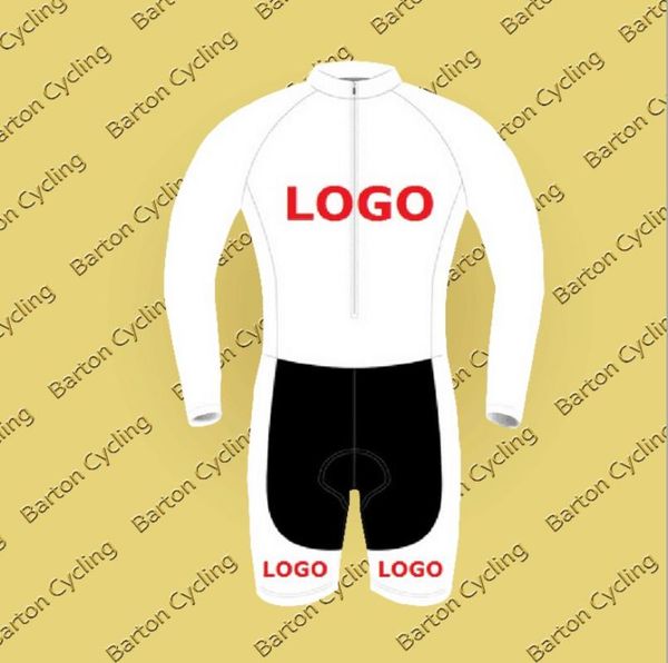 

racing sets barton cycling competition grade quality custom design long sleeve road bike triathlon elastic padded skinsuit, Black;blue
