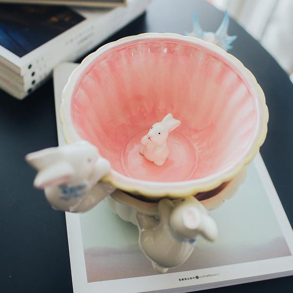 

bowls cherry bowl cute set household japanese ceramic tableware creative pet