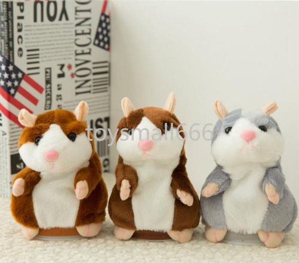 

talking hamster mouse pet plush toy cute speak sound record hamster talking record mouse stuffed plush animal kids toys