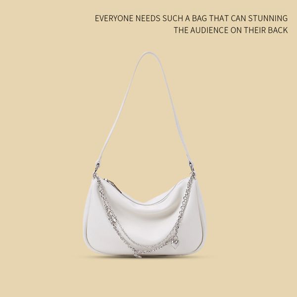 

bag 2021 lovely peach heart armpit bag summer versatile chain menger 2021 female