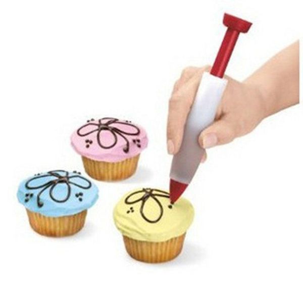 

baking & pastry tools urijk silicone cake pen chocolate smooth spatula cookie decorating icing piping kitchen supplies