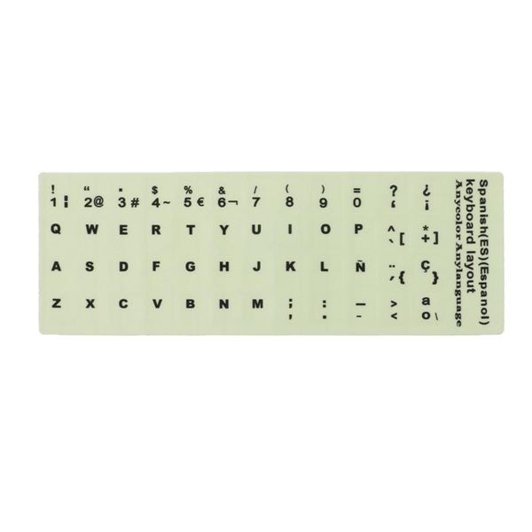 

keyboard covers fluorescent stickers luminous waterproof protective film y5la