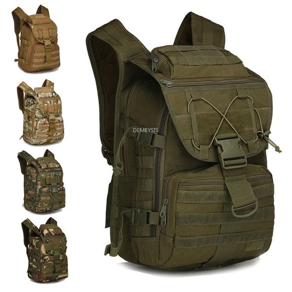 Outdoor-Taschen, 36 l, militärischer taktischer Rucksack, große Kapazität, Armee, Kampftraining, Schulter, Wandern, Trekking, Rucksäcke