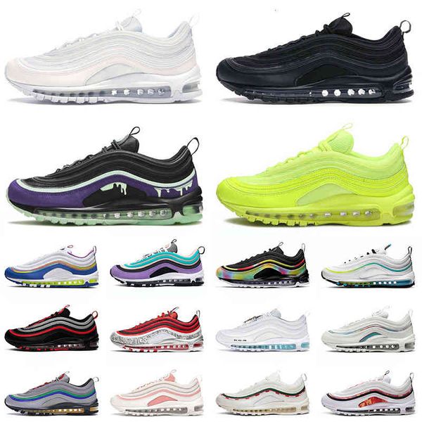 

sports running shoes 2021 halloween triple black all white size 12 volt silver iridescent mens women s outdoor trainers