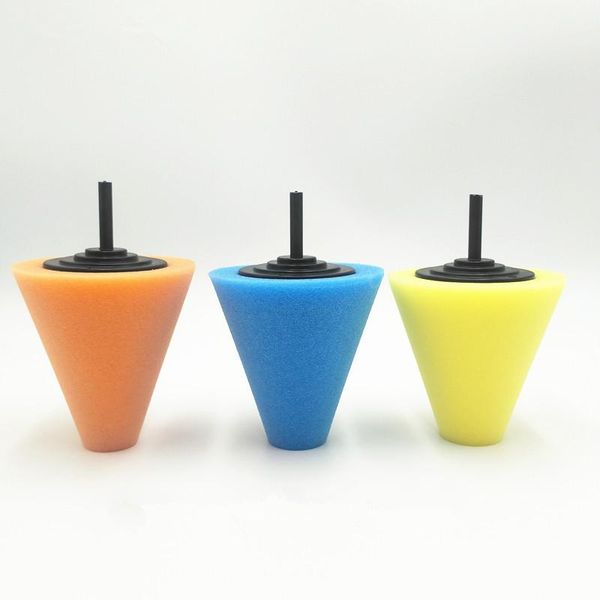 

car sponge color cone polishing brush for wheel foam cleaning washing rim auto hub