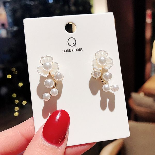 

wholesale price classic design studs titanium steel screw with drill earrings semi-circular opening with drill earrings for women gift 1k9, Golden;silver