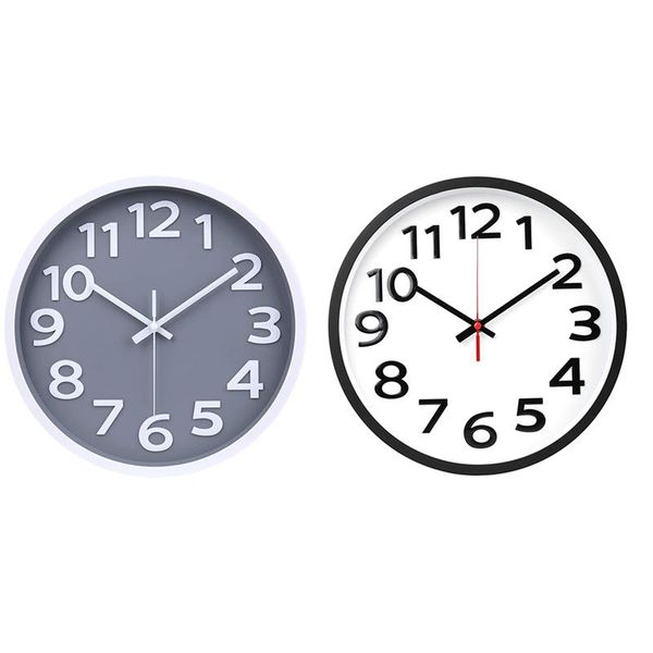 

wall clocks silent battery operated - kitchen large clock perfect decoration for bathroom,living room decor