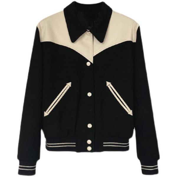 

2022 fashion men women jackets runway luxury designer european design party style male clothing baseball, Black;brown