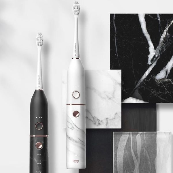 

smart electric toothbrush rechargeable acoustic beautiful and durable four modes three forces micro bubble motor