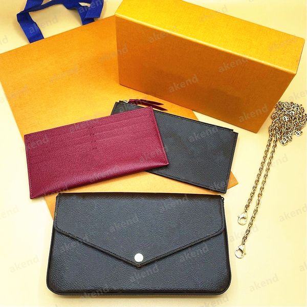 

with box women messenger evening bag leather totes handbag luxurys designers handbags original 3 in 1 flower checkers famous date code seria
