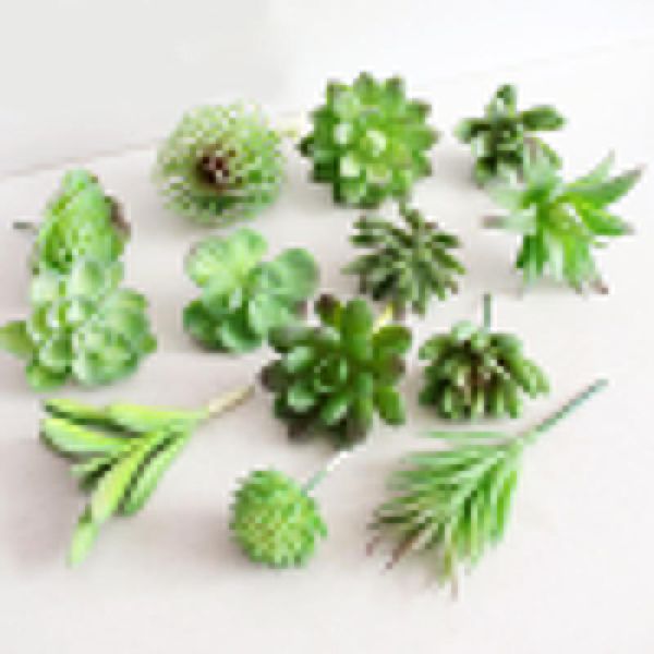 

decorative flowers & wreaths artificial succulent plant wedding party table fake plants home office garden balcony decoration