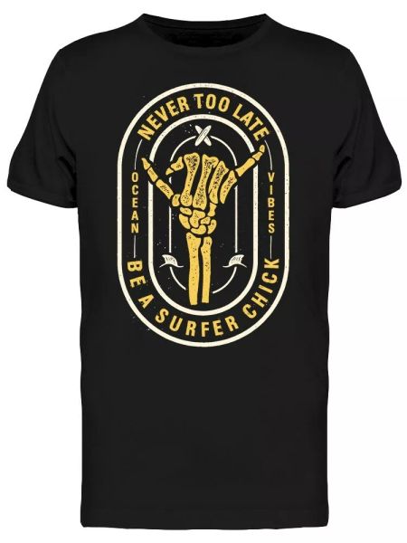 

Fun Ocean Vibes Tee Men's -Image by Shutterstock, White;black