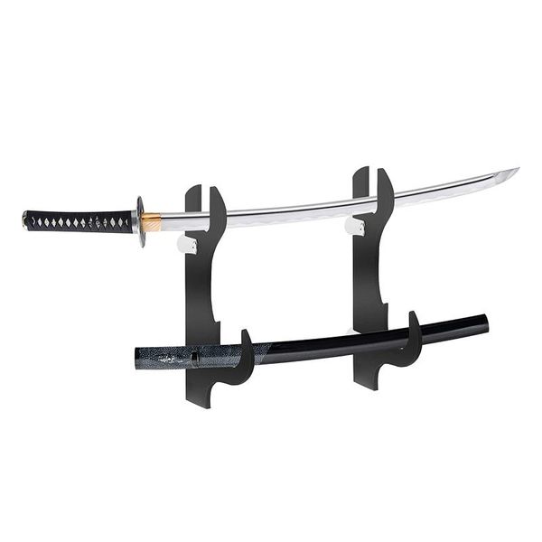 

accessories 2pcs acrylic sword holder wall-mounted adjustable display stand double layer sturdy waterproof durable hanger